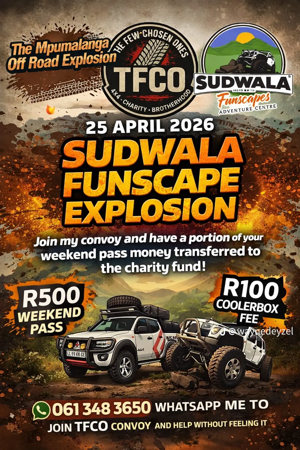 Sudwala Funscape Explosion 2026 - Charity Drive