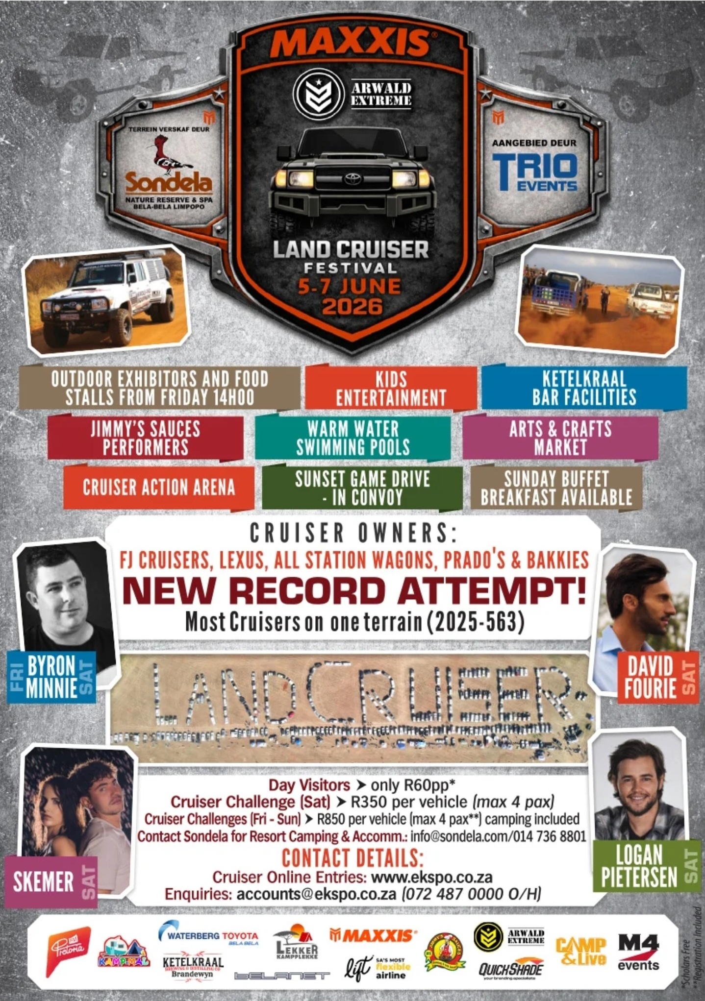 Maxxis Land Cruiser Festival 2026 - New Record Attempt