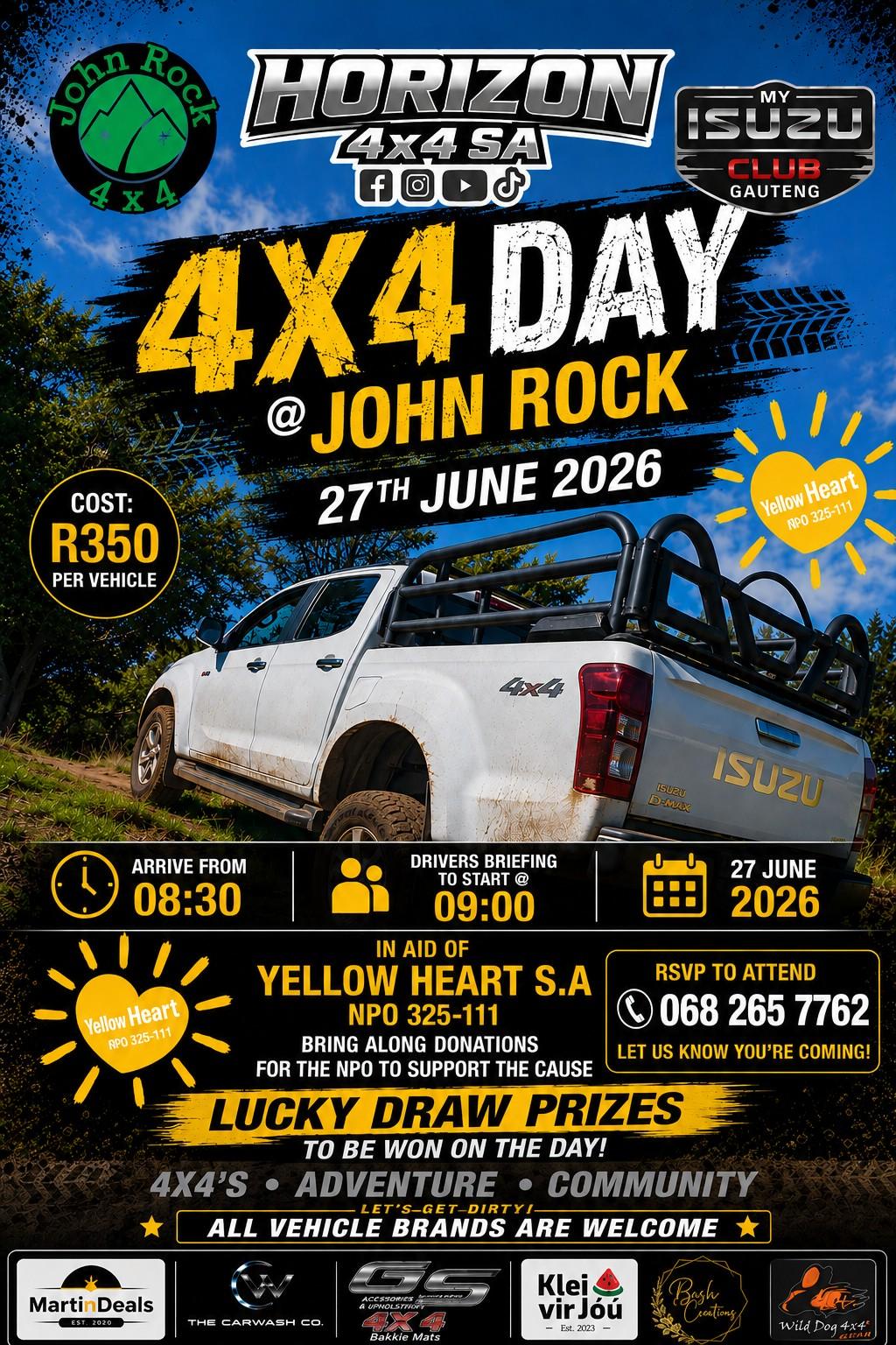 Horizon 4x4 SA - John Rock 4x4 day