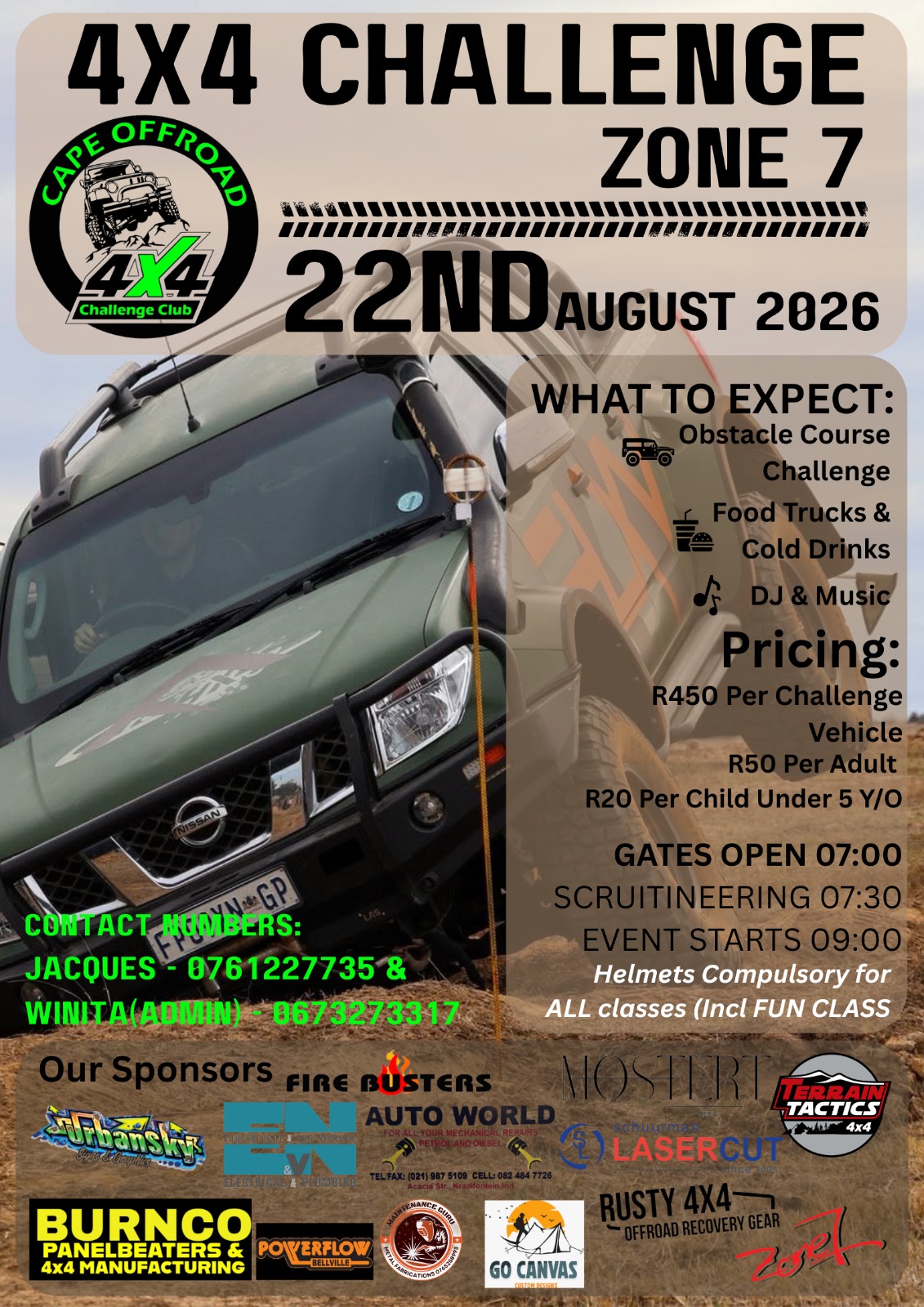 Zone 7 4x4 Challenge - Cape Offroad 4x4 Challenge Club