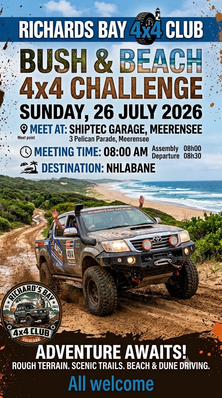 Bush & Beach 4x4 Challenge - Richards Bay 4x4 Club