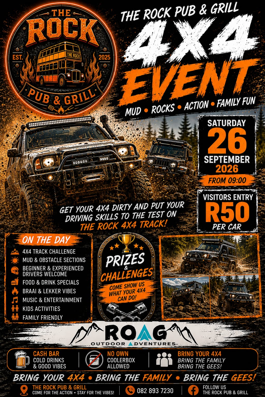 The Rock 4x4 Track Challenge